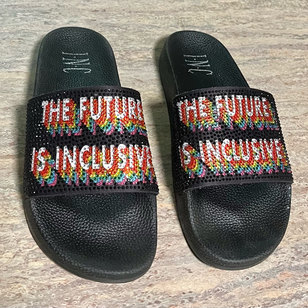 Inc International Concepts Slides With Multicolor… - image 1